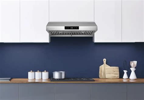 hauslane uc-ps18 under cabinet range hood stainless steel reviews|hauslane ps18 range hood installation.